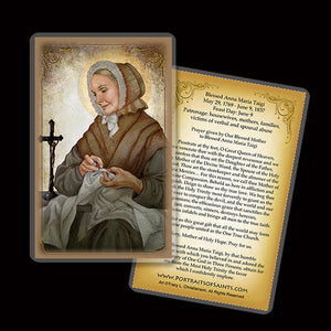 Bl. Anna Maria Taigi Holy Card