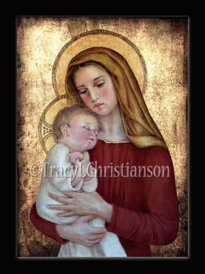 Christmas Card Madonna & Child (G)