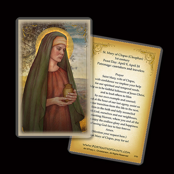 St. Mary of Clopas (Cleophas) Holy Card