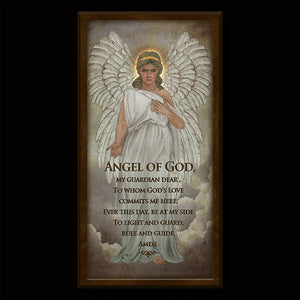 Guardian Angel Inspirational Plaque