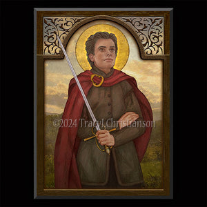 Bl. Charles the Good Plaque & Holy Card Gift Set