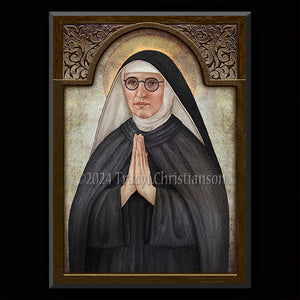 Bl. Maria Pierina de Micheli Plaque & Holy Card Gift Set