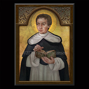 Venerable Fr. Samuel Mazzuchelli, OP Plaque & Holy Card Gift Set