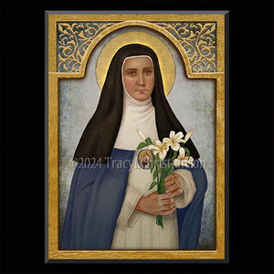 Venerable Mother Mariana de Jesus Torres Plaque & Holy Card Gift Set