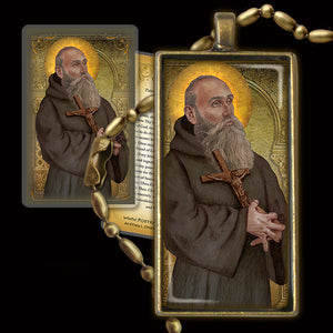 St. Conrad of Parzham Pendant & Holy Card Gift Set