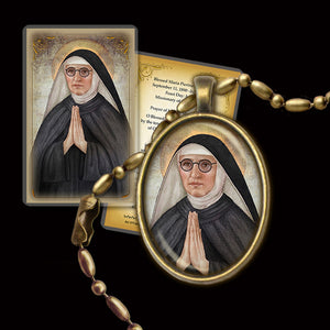 Bl. Maria Pierina de Micheli Pendant & Holy Card Gift Set