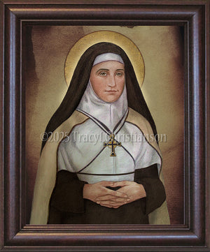 Bl. Marie of the Conception / Adele de Batz de Trenquelleon Framed Art
