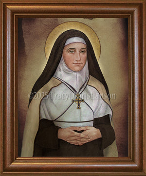 Bl. Marie of the Conception / Adele de Batz de Trenquelleon Framed Art
