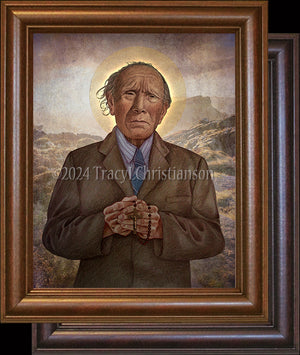 Nicholas Black Elk Framed Art