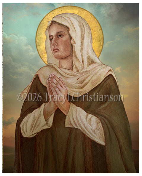 St. Angela of Foligno Print