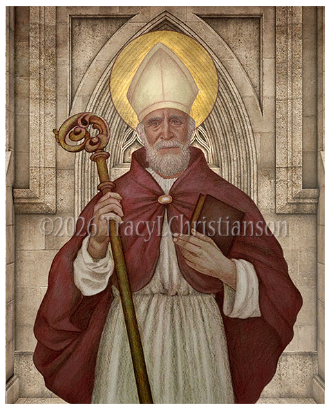 St. Hugh of Grenoble Print