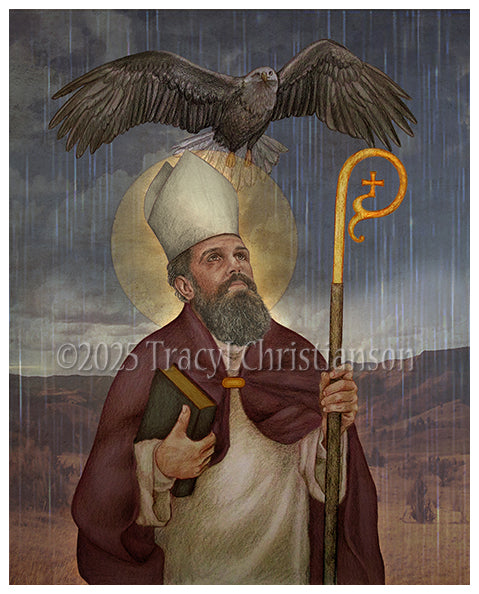 St. Medard of Noyon Print