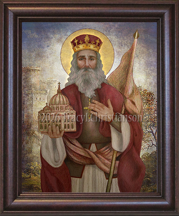 St. Leopold the Good Framed Art