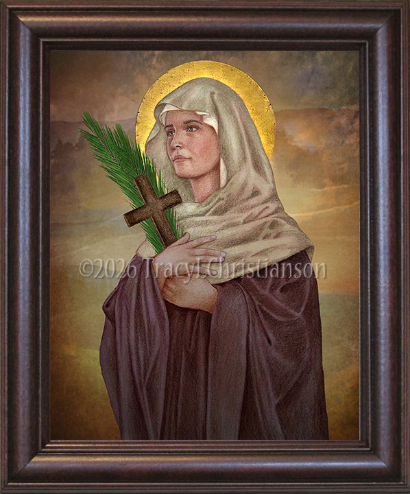 St. Lillian Framed Art