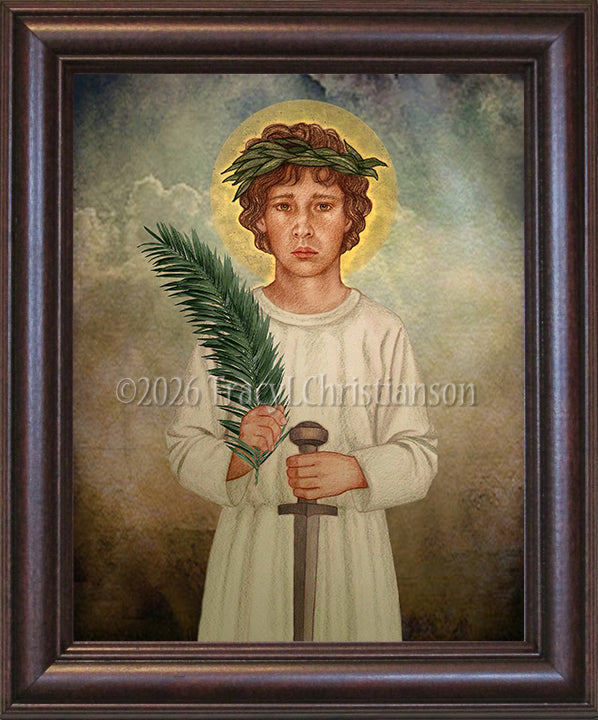 St. Pelagius of Córdoba Framed Art