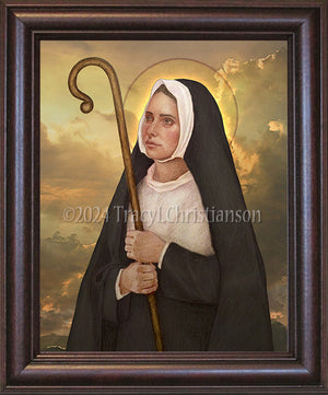 St. Samantha of Clonbroney Framed Art