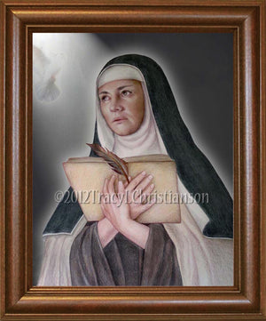 St. Teresa of Avila Framed