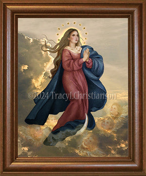 The Assumption of Mary Framed