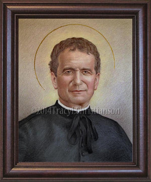 St. John Bosco Framed