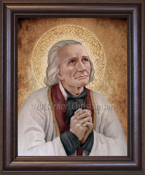 St. John Vianney Framed