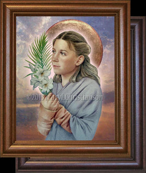 St. Maria Goretti Framed