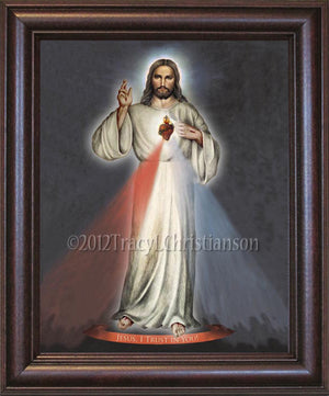 Divine Mercy Framed