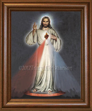 Divine Mercy Framed