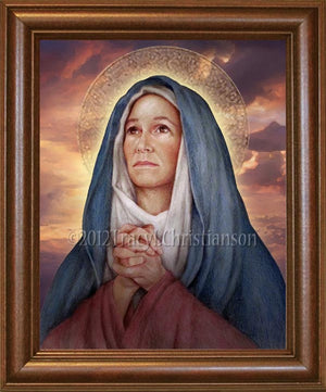 St. Monica Framed