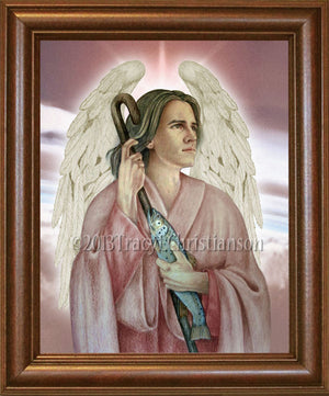 St. Raphael the Archangel Framed