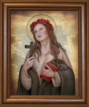 St. Rosalia of Palermo Framed