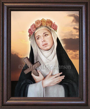 St. Rose of Lima Framed