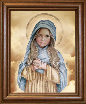 The Child Mary Framed