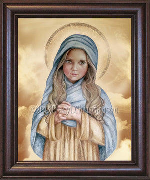 The Child Mary Framed