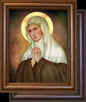 St. Angela Merici Framed