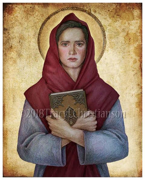 St. Amelia Print