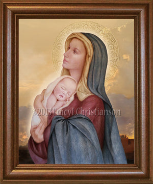 Madonna & Child (E) Framed