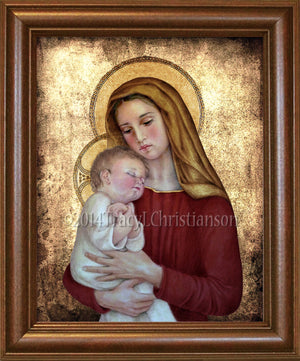 Madonna & Child (G) Framed