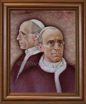 Pope Pius XII Framed