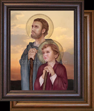 St. Joseph, Foster Father of Jesus Framed