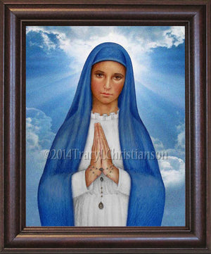 Our Lady of Kibeho Framed