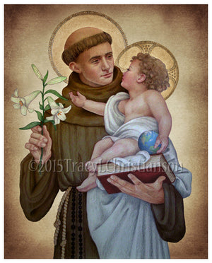 St. Anthony of Padua (B) Print