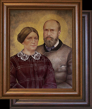 St. Louis & St. Zelie Martin Framed