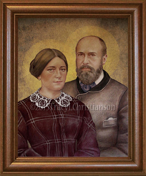 St. Louis & St. Zelie Martin Framed