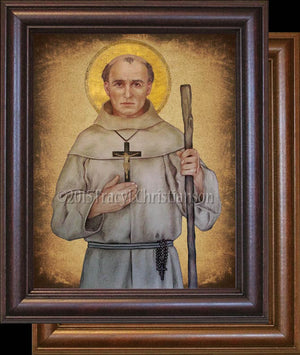 St. Junipero Serra Framed