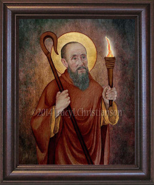 St. Aidan of Lindisfarne Framed
