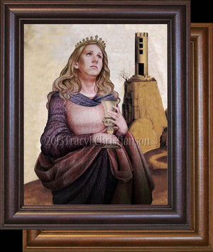 St. Barbara Framed