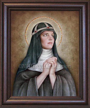 St. Bridget of Sweden Framed