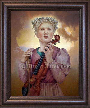 St. Cecilia Framed