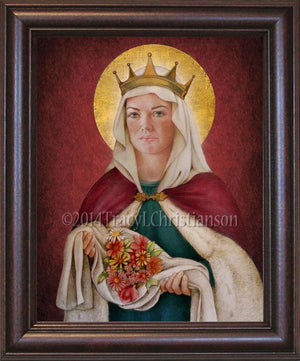 St. Elizabeth of Hungary Framed