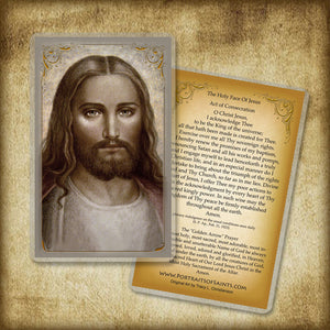 Face of Christ Holy Card